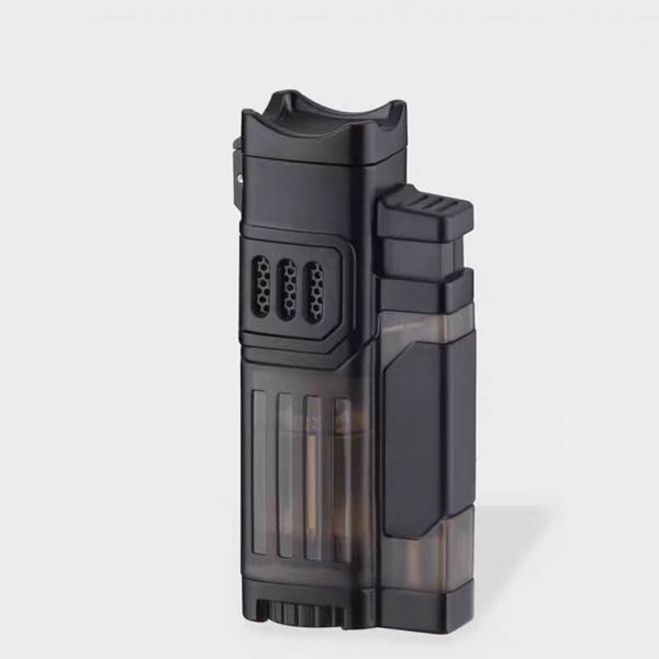 Bật lửa chính hãng Cohiba khò 4 tia kèm đục và kệ Cigar COB 182