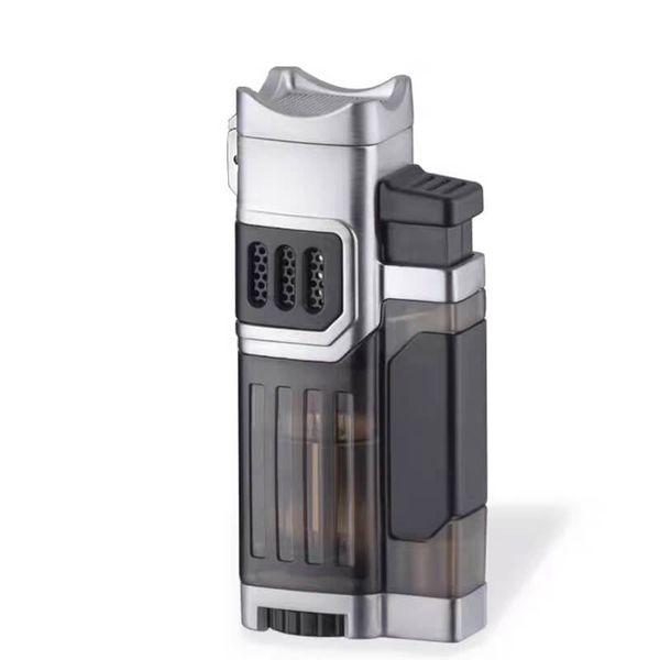 Bật lửa chính hãng Cohiba khò 4 tia kèm đục và kệ Cigar COB 182