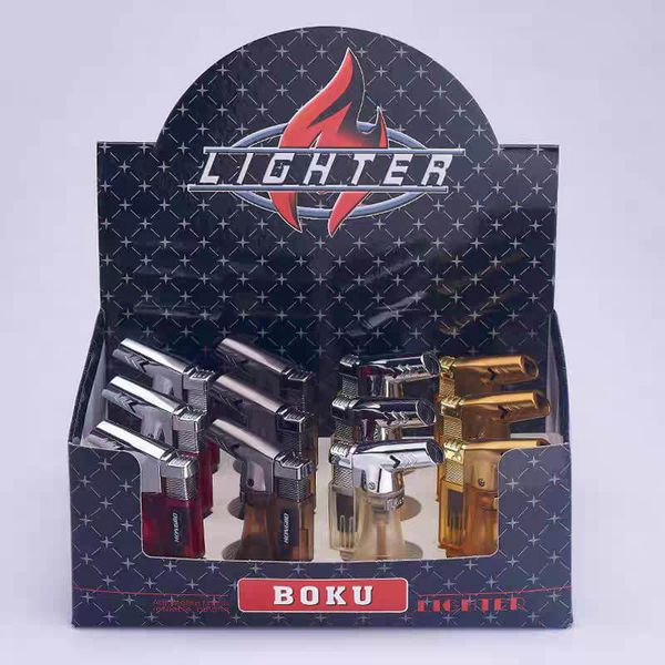 Bật lửa khò 1 tia chốt lửa có chân đế K954