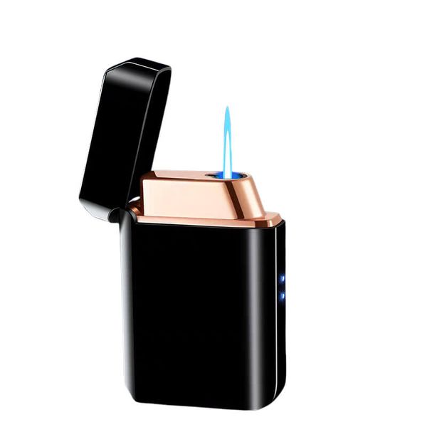 Bật lửa gas sạc USB khò 1 tia cảm ứng điện tử HT23