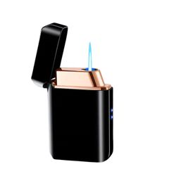 Bật lửa gas sạc USB khò 1 tia cảm ứng điện tử HT23