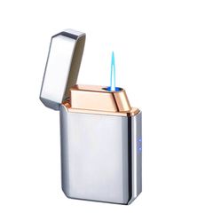 Bật lửa gas sạc USB khò 1 tia cảm ứng điện tử HT23