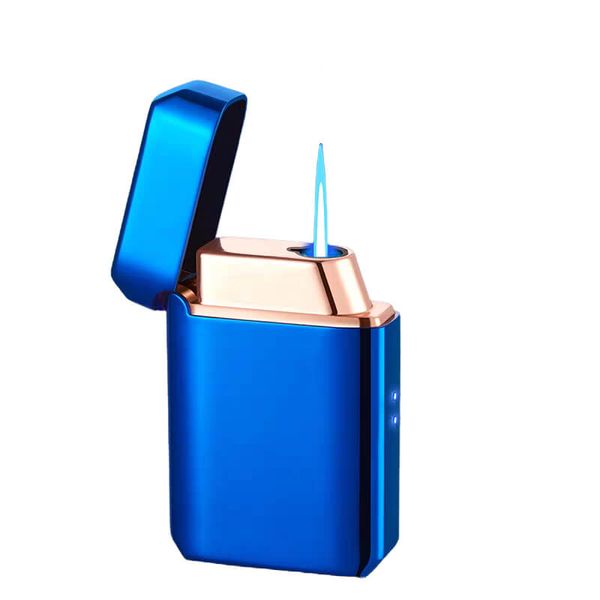 Bật lửa gas sạc USB khò 1 tia cảm ứng điện tử HT23