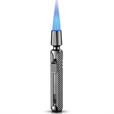 Bật lửa Jobon khò 3 tia cán dài ô chứa ga trong suốt ZB 993
