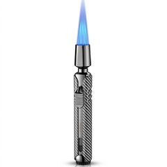 Bật lửa Jobon khò 3 tia cán dài ô chứa ga trong suốt ZB 993