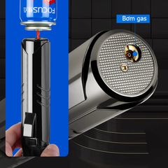 Bật lửa gas chính hãng Focus khò 1 tia cán dài cầm tay SG 006