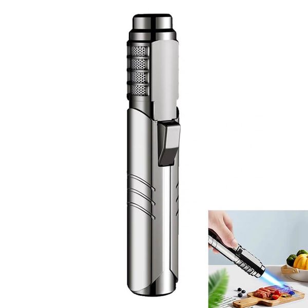 Bật lửa gas chính hãng Focus khò 1 tia cán dài cầm tay SG 006