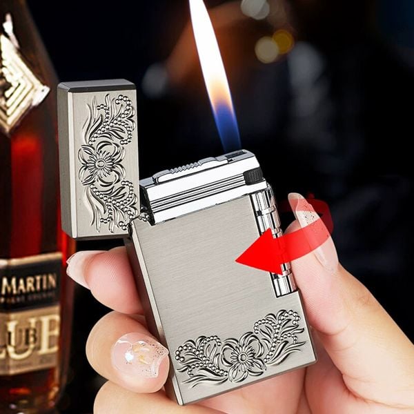 Bật lửa gas đá 2 chế độ lửa