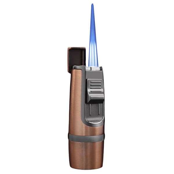 Bật lửa ga chính hãng Jobon khò 3 tia kèm đục Cigar ZB 8001