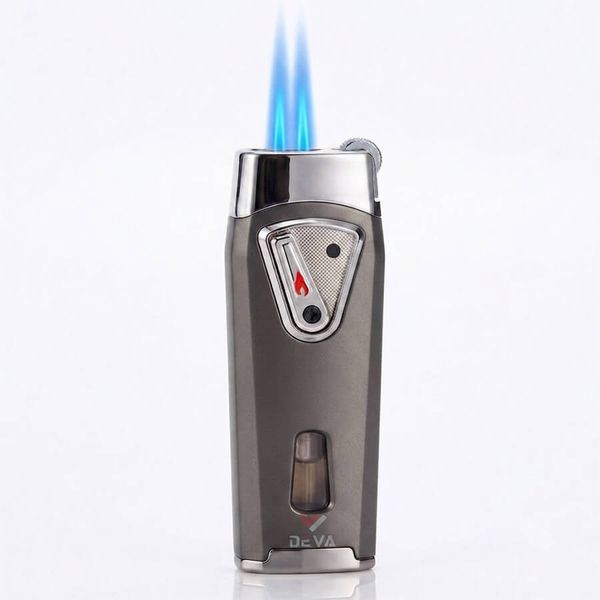 Bật lửa chính hãng Jobon khò 2 tia có chốt ZB 586
