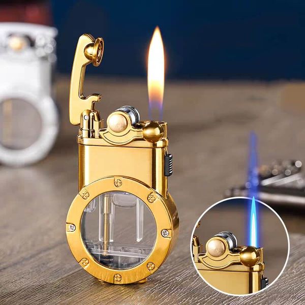 Bật lửa gas đá 2 chế độ lửa độc đáo XF 4701