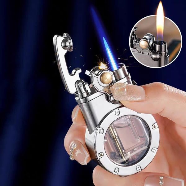 Bật lửa gas đá 2 chế độ lửa độc đáo XF 4701