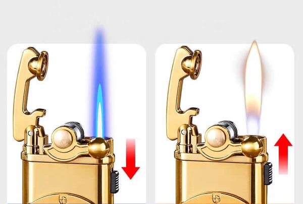 Bật lửa gas đá 2 chế độ lửa độc đáo XF 4701