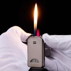 Bật lửa khò 2 chế độ lửa nhìn được gas