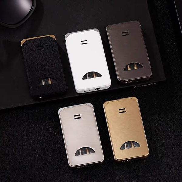 Bật lửa khò 2 chế độ lửa nhìn được gas