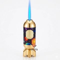 Bật lửa Jobon khò 1 tia hình quả bom có khóa an toàn ZB 570