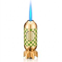 Bật lửa Jobon khò 1 tia hình quả bom có khóa an toàn ZB 570