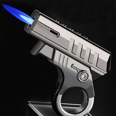 Bật lửa chính hãng Focus khò 1 tia hình cây súng F137