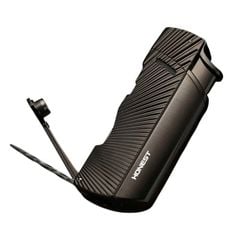 Bật lửa chính hãng Honest khò 1 tia kèm đục và xiên Cigar BCZ 847