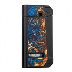 Bật lửa Honest khò 1 tia nắp mở tự động kèm đục Cigar BCZ 836