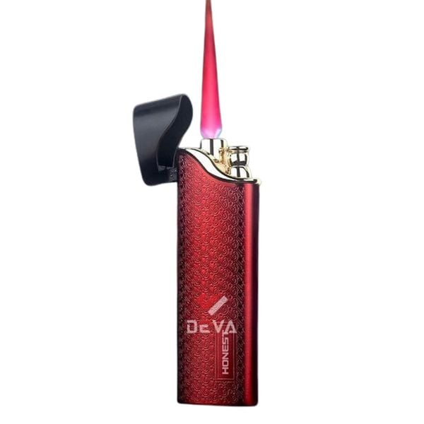 Bật lửa gas chính hãng Honest khò 1 tia kiểm soát nhiệt có nắp đậy an toàn BCZ709