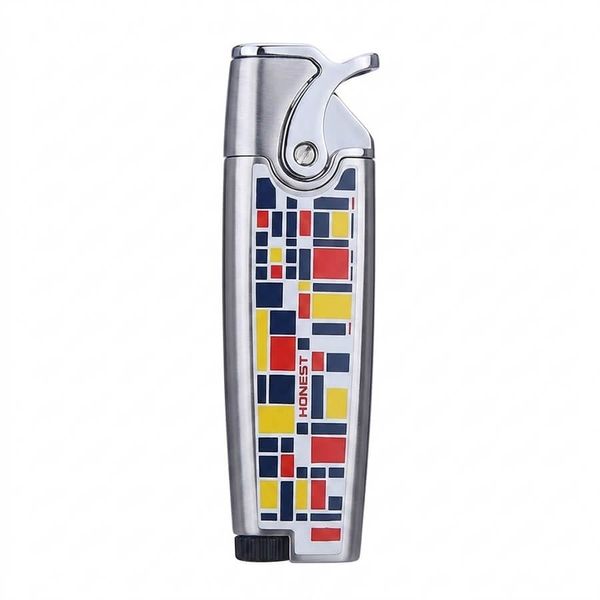 Bật lửa ga chính hãng Honest khò 1 tia dáng thon gọn BCZ 810