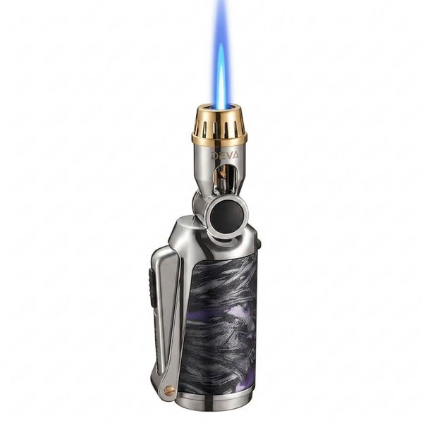 Bật lửa gas Jobon khò 1 tia cổ xoay kèm khóa gas và chế độ rảnh tay ZB-512