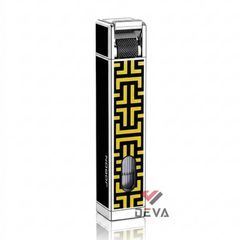 Bật lửa chính hãng Jobon khò 1 tia có ô cửa quan sát gas ZB 335