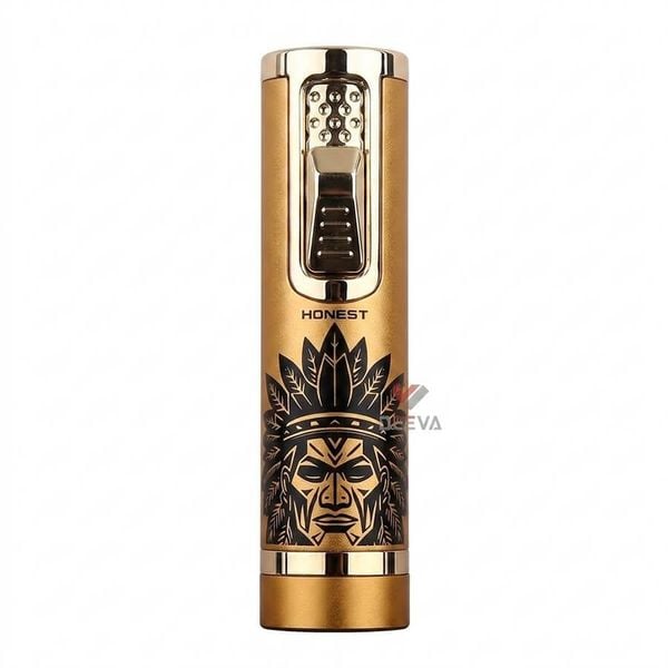Bật lửa chính hãng Honest khò đại 1 tia kèm que xiên Cigar BCZ 838
