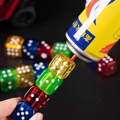 Bật lửa xúc xắc đèn led đổi màu 0111