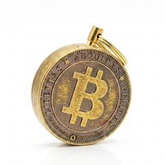 Bật Lửa Zorro Móc Khóa Đồng Xu Tiền Mã Hóa Bitcoin Z623-301