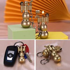 Bật lửa xăng đá Dolphin hình quả hồ lô phước lành HY-738