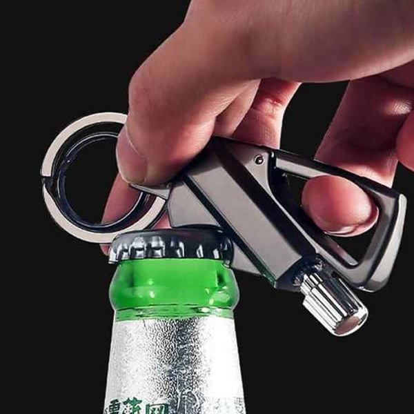 Bật lửa diêm xăng kiêm móc khóa Honest BCK2