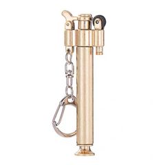 Bật lửa xăng đá chính hãng Dolphin móc khóa cán dài HY-740