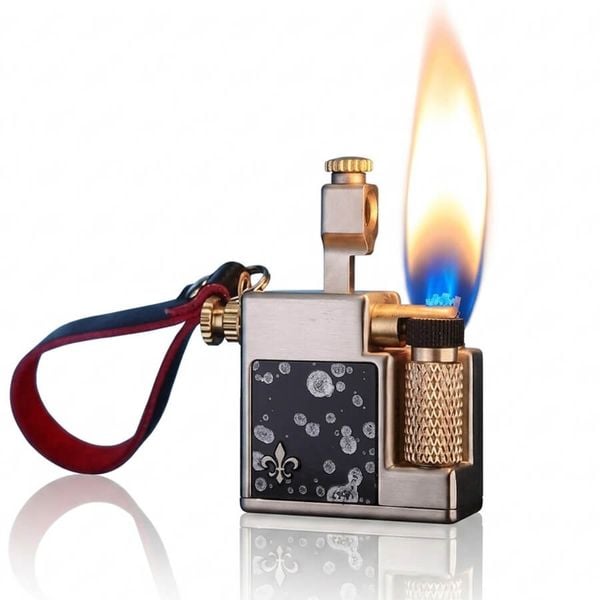Bật lửa xăng đá chính hãng Chief móc khoá treo độc đáo CF 715