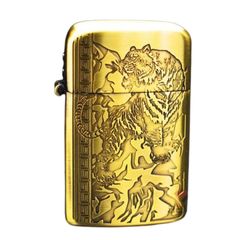 Bật Lửa Ronson Khắc Sâu Hổ Núi R11