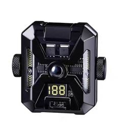 Bật lửa sạc điện 2 tia lửa chéo kèm đèn LED đa năng BLD02