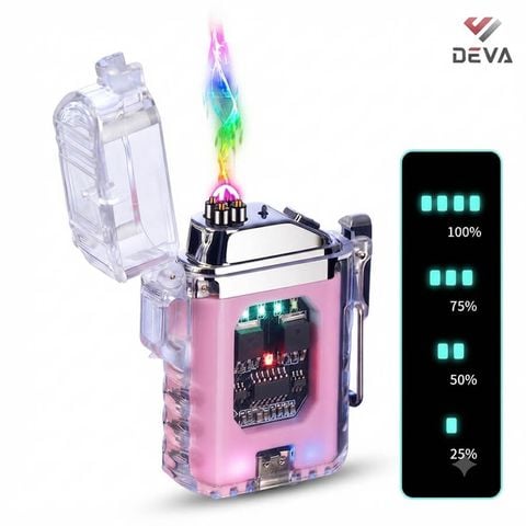Bật lửa sạc điện tia plasma tia X có đèn mã K30