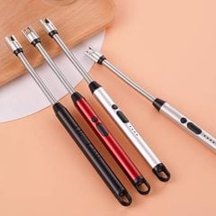 Bật lửa điện tia plasma có cán xoay 360 mồi bếp MB1