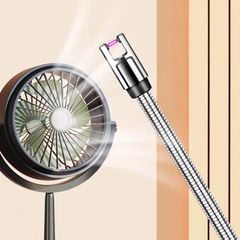 Bật lửa điện tia plasma có cán xoay 360 mồi bếp MB1