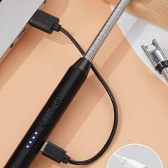 Bật lửa điện tia plasma có cán xoay 360 mồi bếp MB1