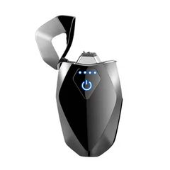 Bật lửa sạc USB hình kim cương 2 tia lửa điện KJ 809B