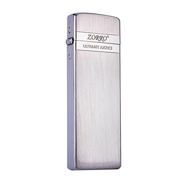 Bật lửa xăng đá chính hãng Zorro dáng nhỏ siêu mỏng Z735