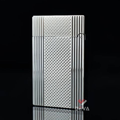 Dupont 2 Lửa Kẻ Sọc Bên Hoạ Tiết Vân Kim Cương D148