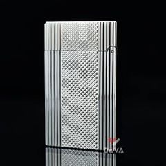 Dupont 2 Lửa Kẻ Sọc Bên Hoạ Tiết Vân Kim Cương D148