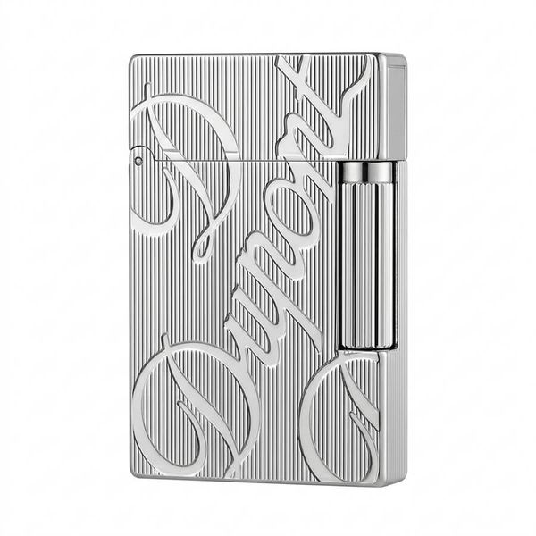 Bật lửa ST Dupont Hong Kong chữ nổi màu vàng D92