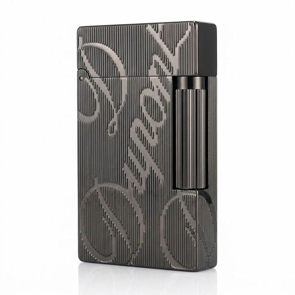Bật lửa ST Dupont Hong Kong chữ nổi màu vàng D92