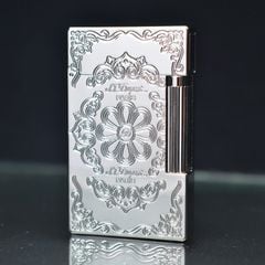 Dupont Hồng Kông Khắc Chìm Hoa Văn Cổ Điến D28