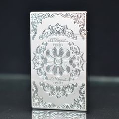 Dupont Hồng Kông Khắc Chìm Hoa Văn Cổ Điến D28