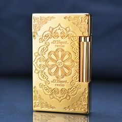 Dupont Hồng Kông Khắc Chìm Hoa Văn Cổ Điến D28